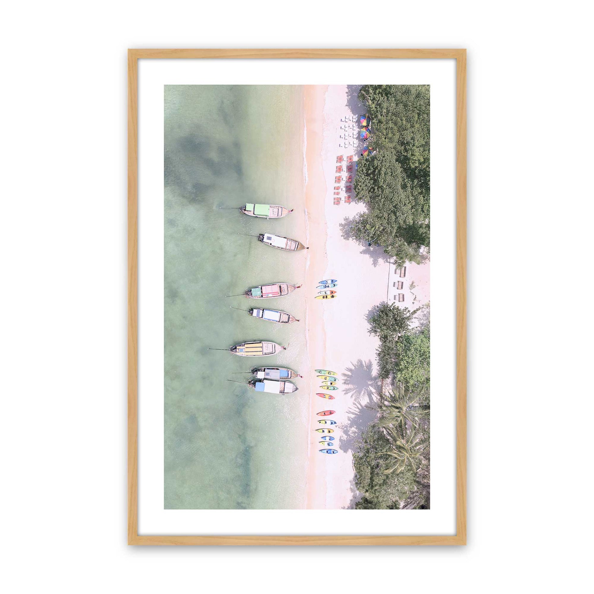 [Color:American Maple], Picture of art in a American Maple frame