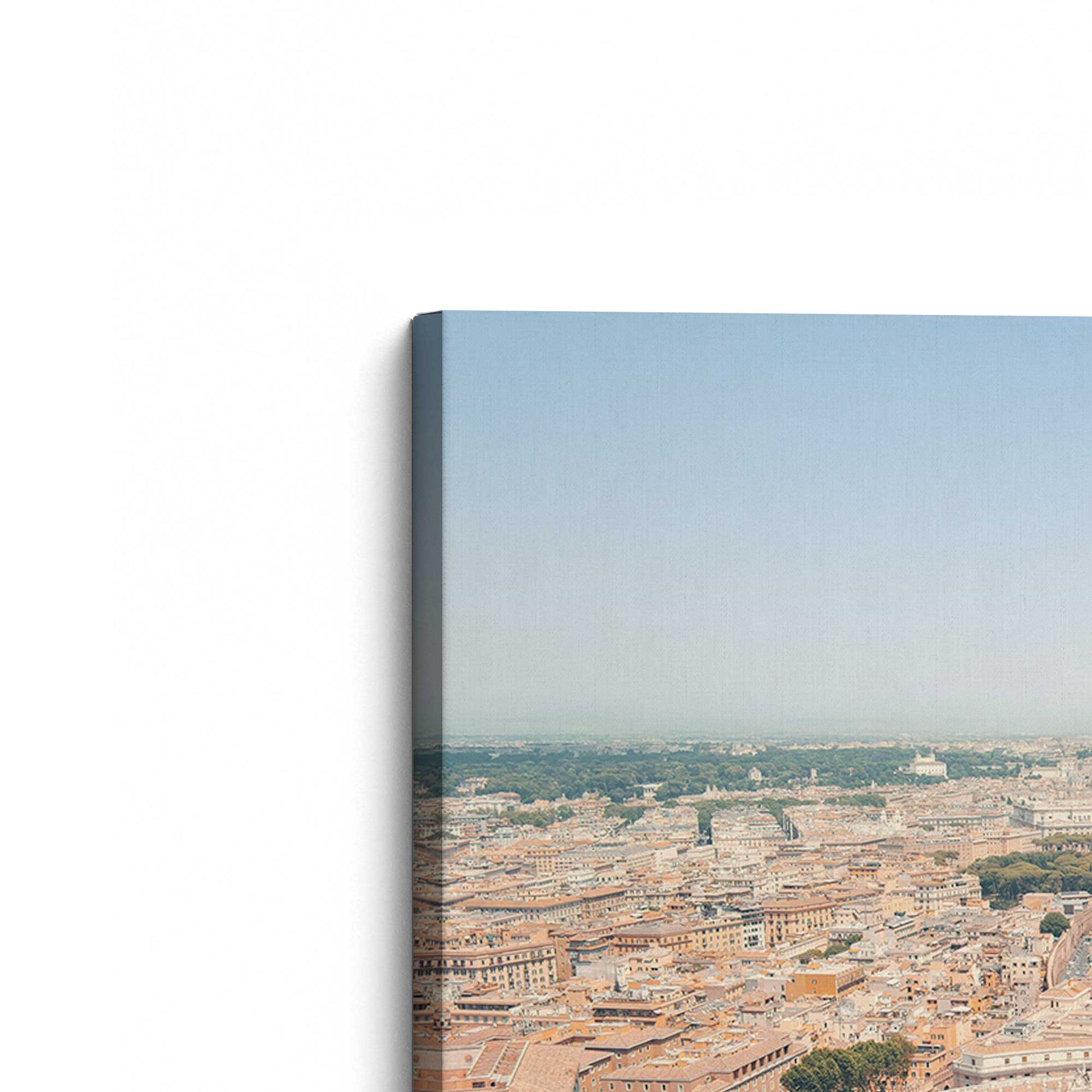 [Color:Stretched Canvas], Picture of the corner of the art