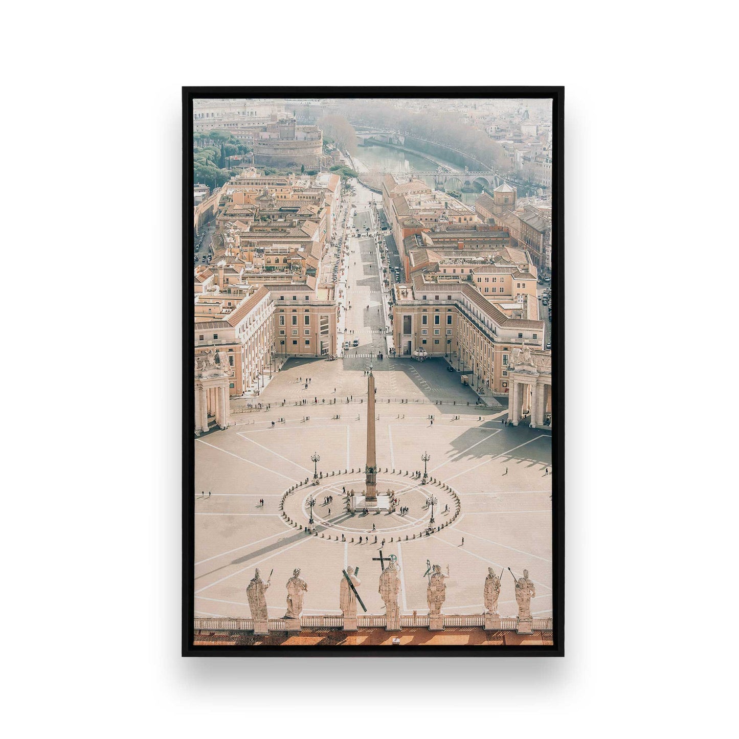[Color:Satin Black], Picture of art in a Satin Black frame
