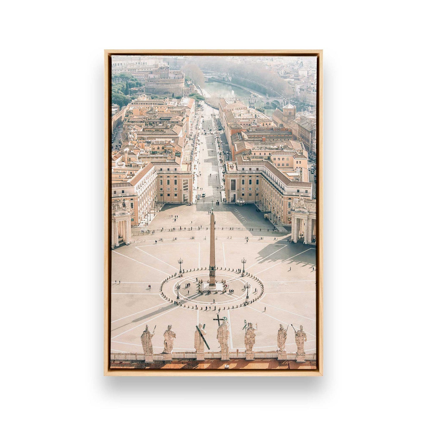 [Color:American Maple], Picture of art in a American Maple frame