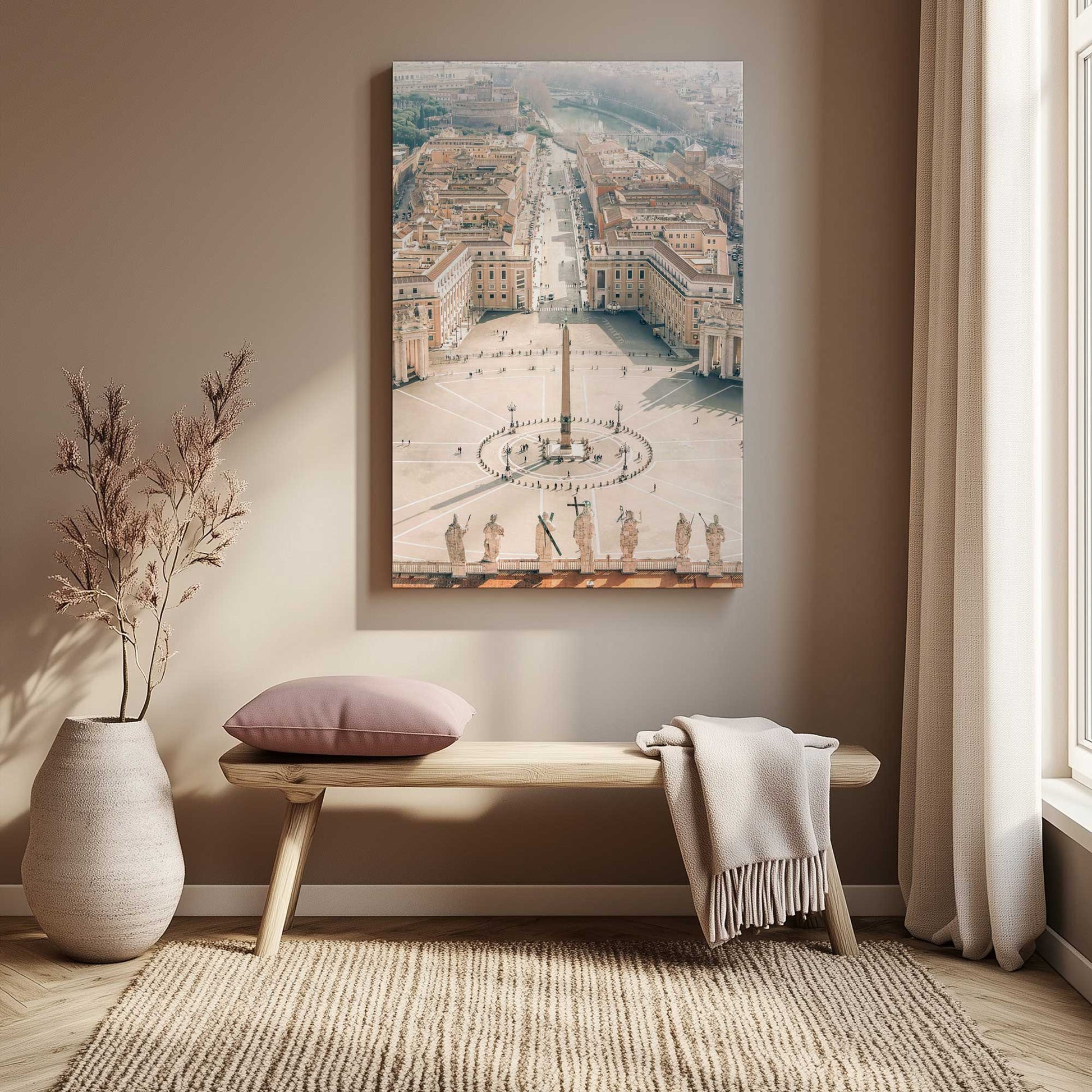 Picture of art in a room