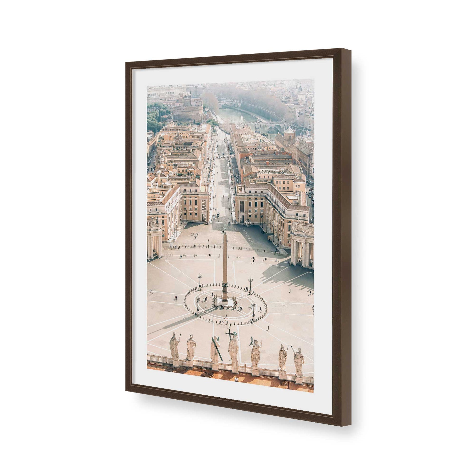 [Color:Belvinder Brown], Picture of art in a Belvinder Brown frame of the corner