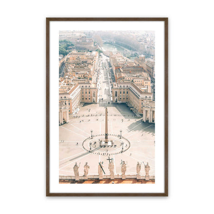 [Color:Walnut], Picture of art in a Walnut frame