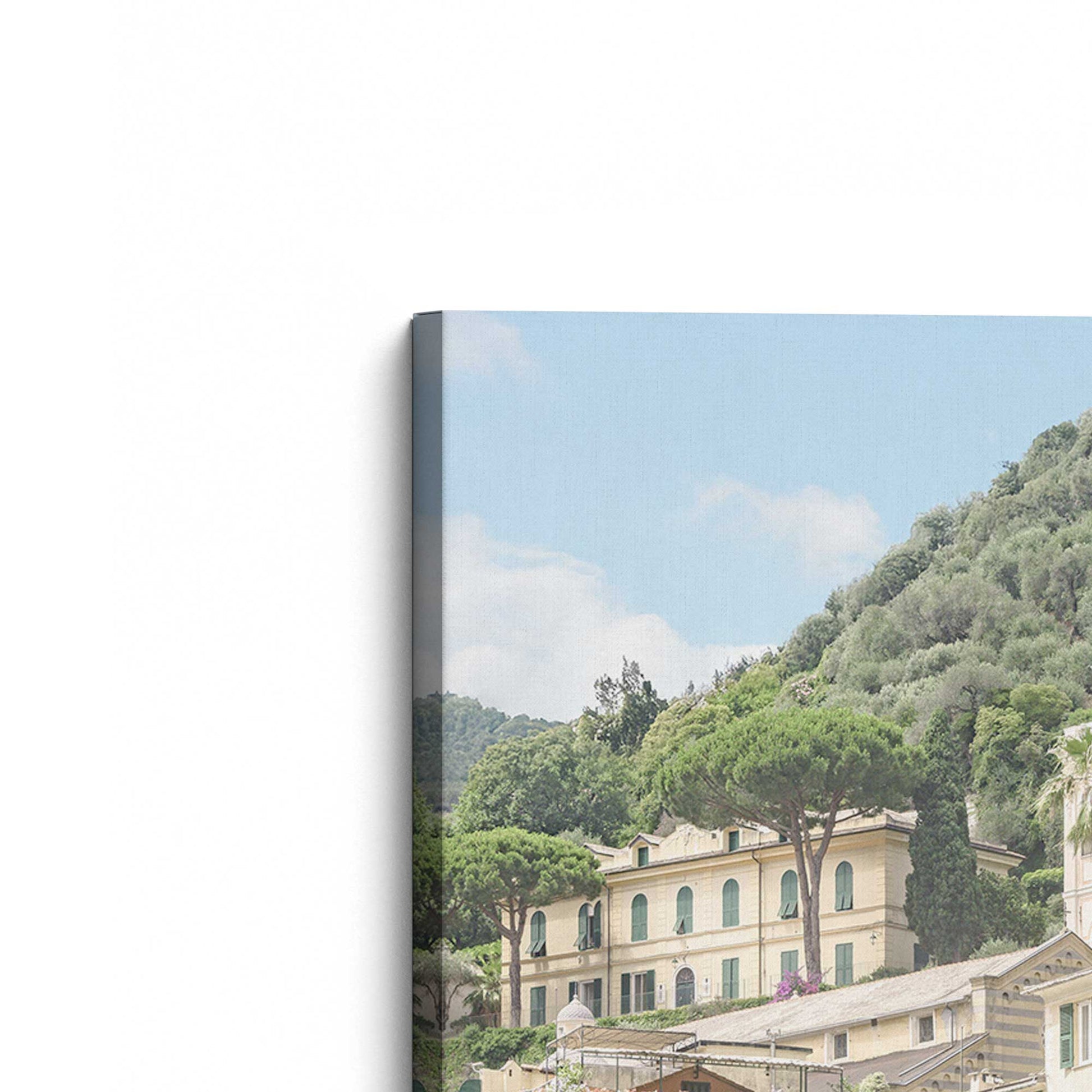 [Color:Stretched Canvas], Picture of the corner of the art