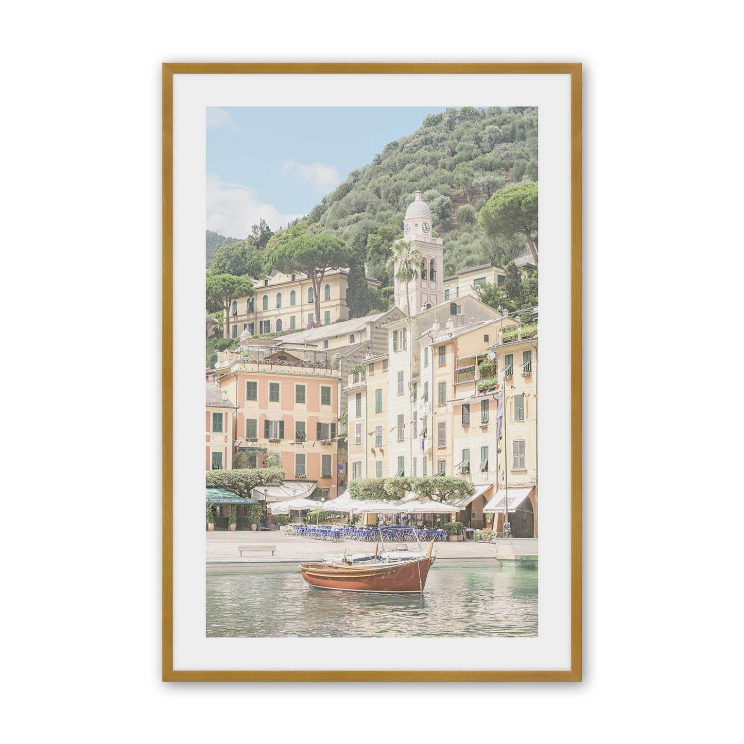 [Color:Polished Gold], Picture of art in a Polished Gold frame