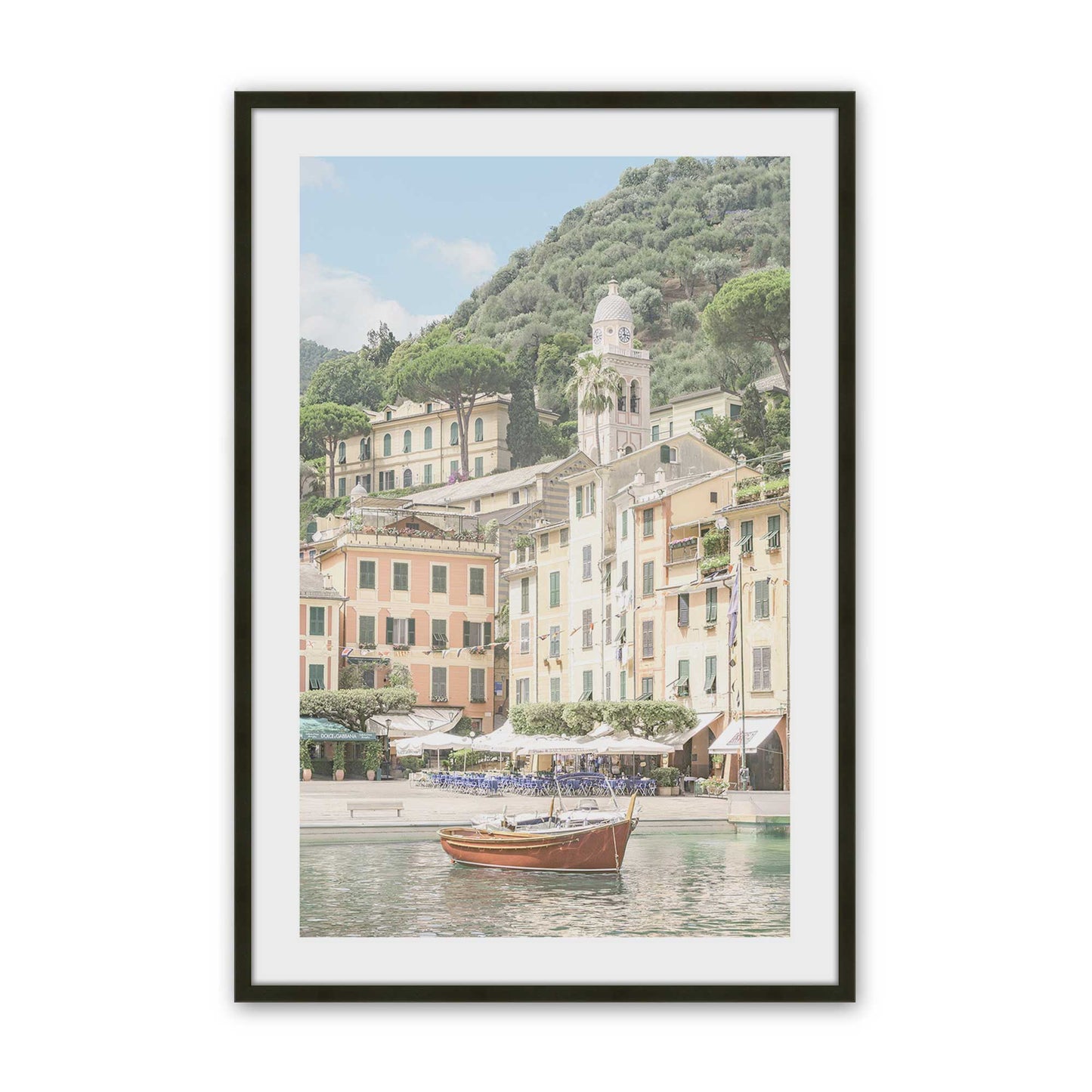 [Color:Satin Black], Picture of art in a Satin Black frame