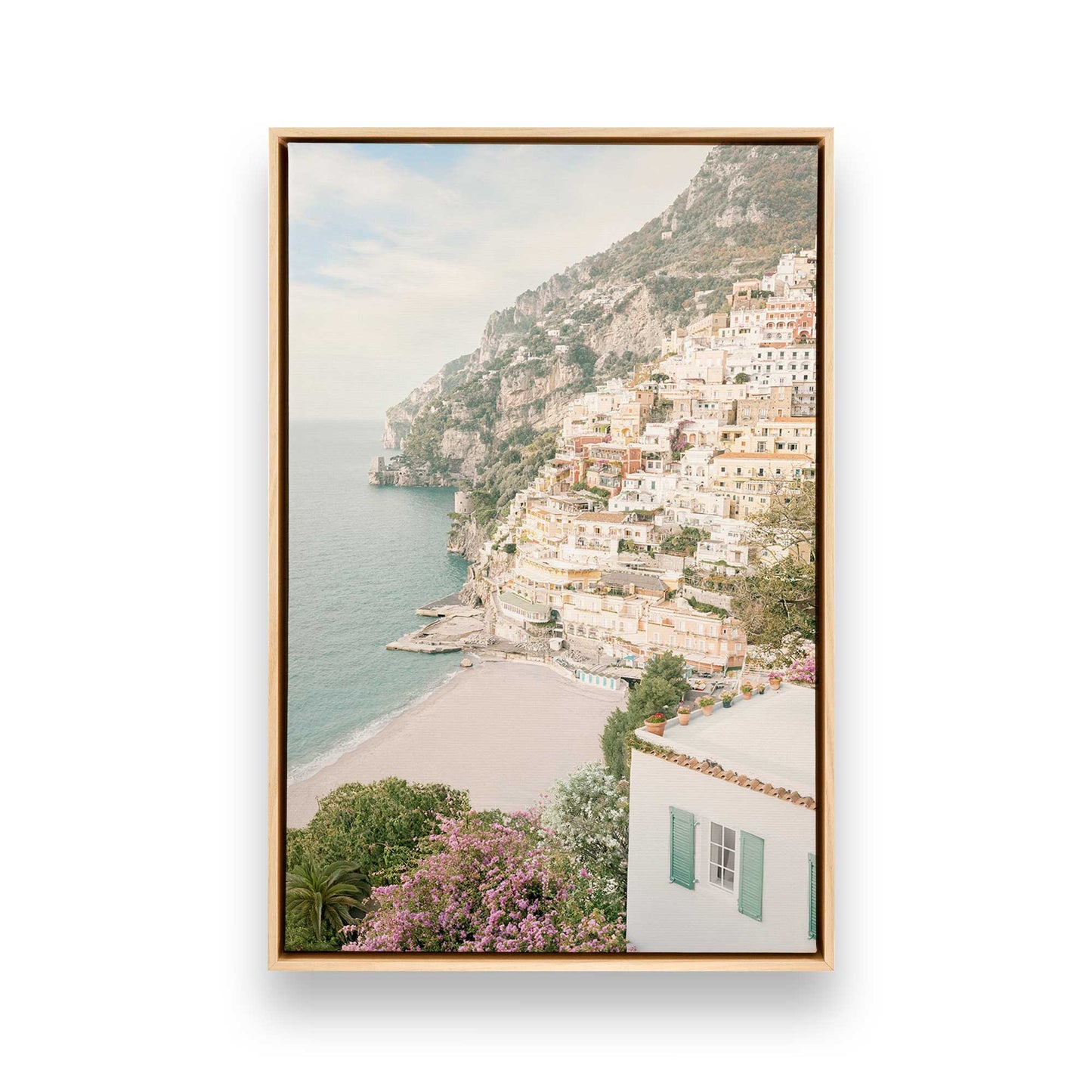 [Color:American Maple], Picture of art in a American Maple frame
