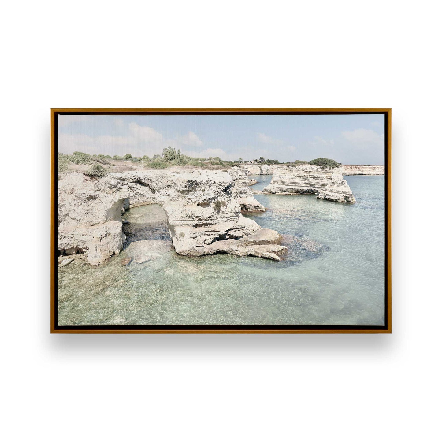 [Color:Polished Gold], Picture of art in a Polished Gold frame