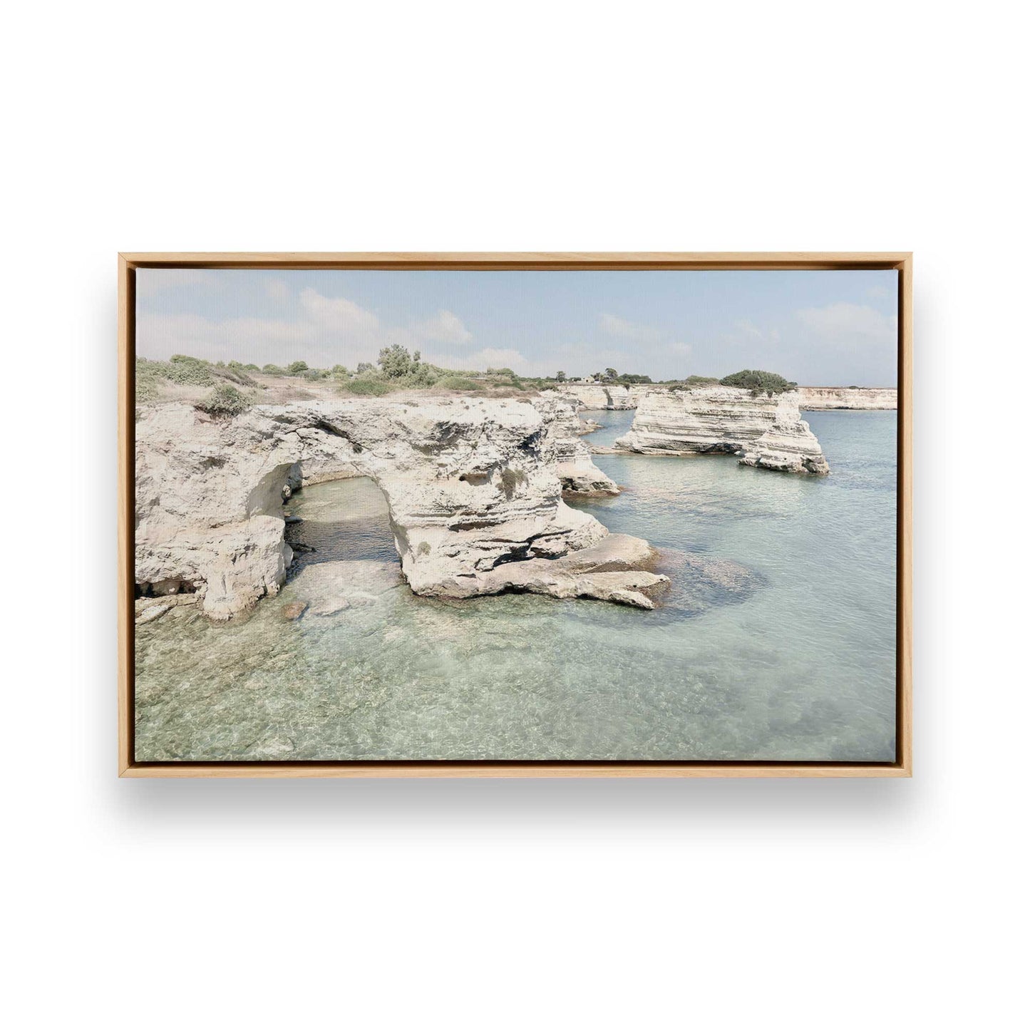 [Color:American Maple], Picture of art in a American Maple frame