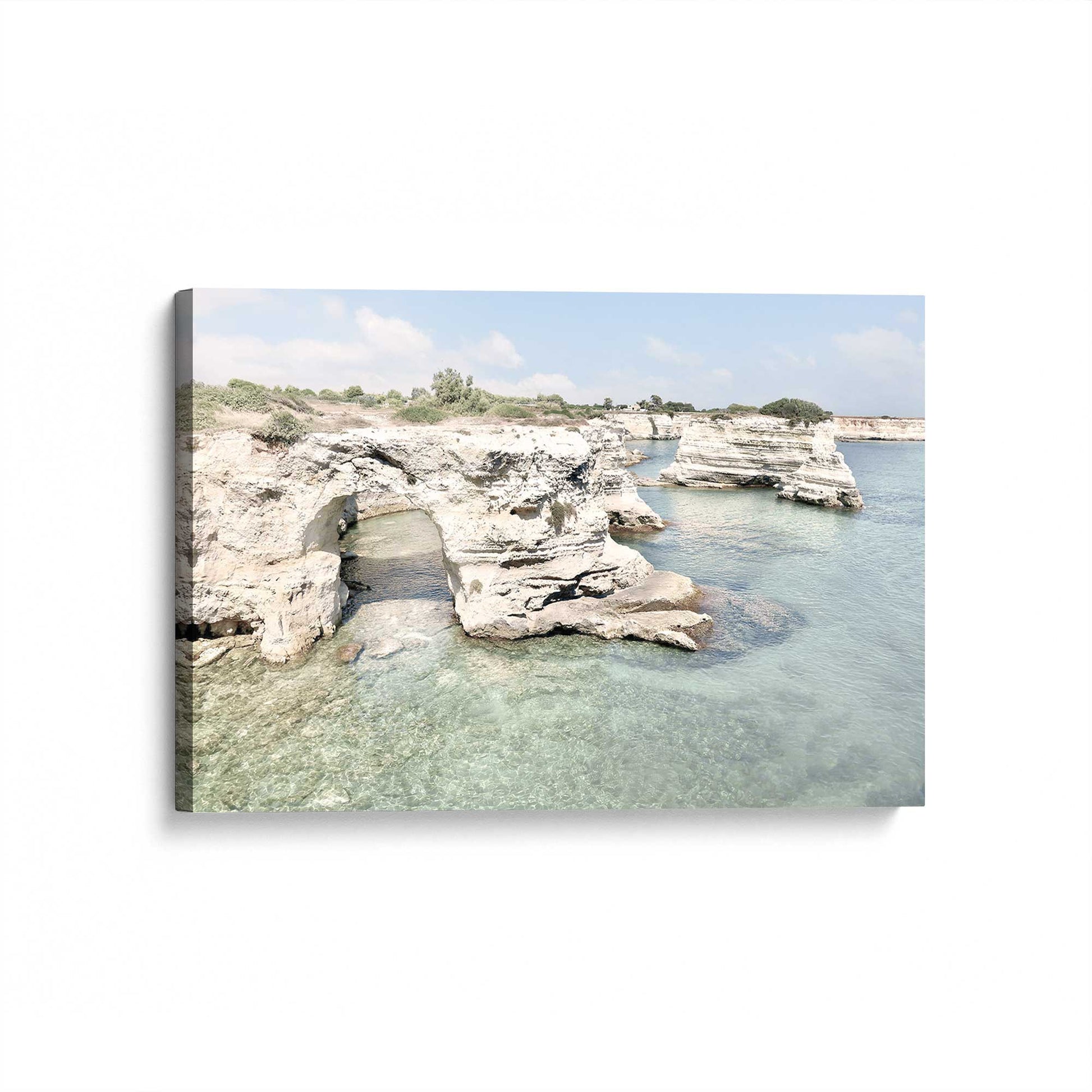 [Color:Stretched Canvas], Picture of art at an angle