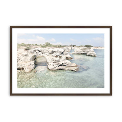 [Color:Brown], Picture of art in a Brown frame