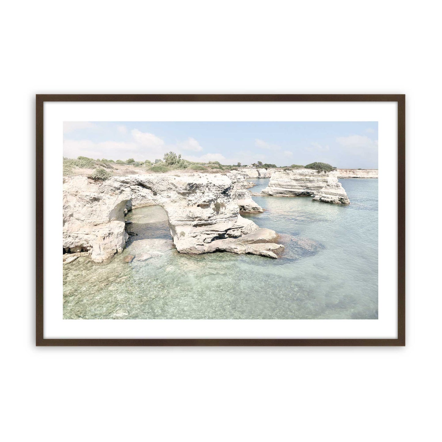 [Color:Belvinder Brown], Picture of art in a Belvinder Brown frame