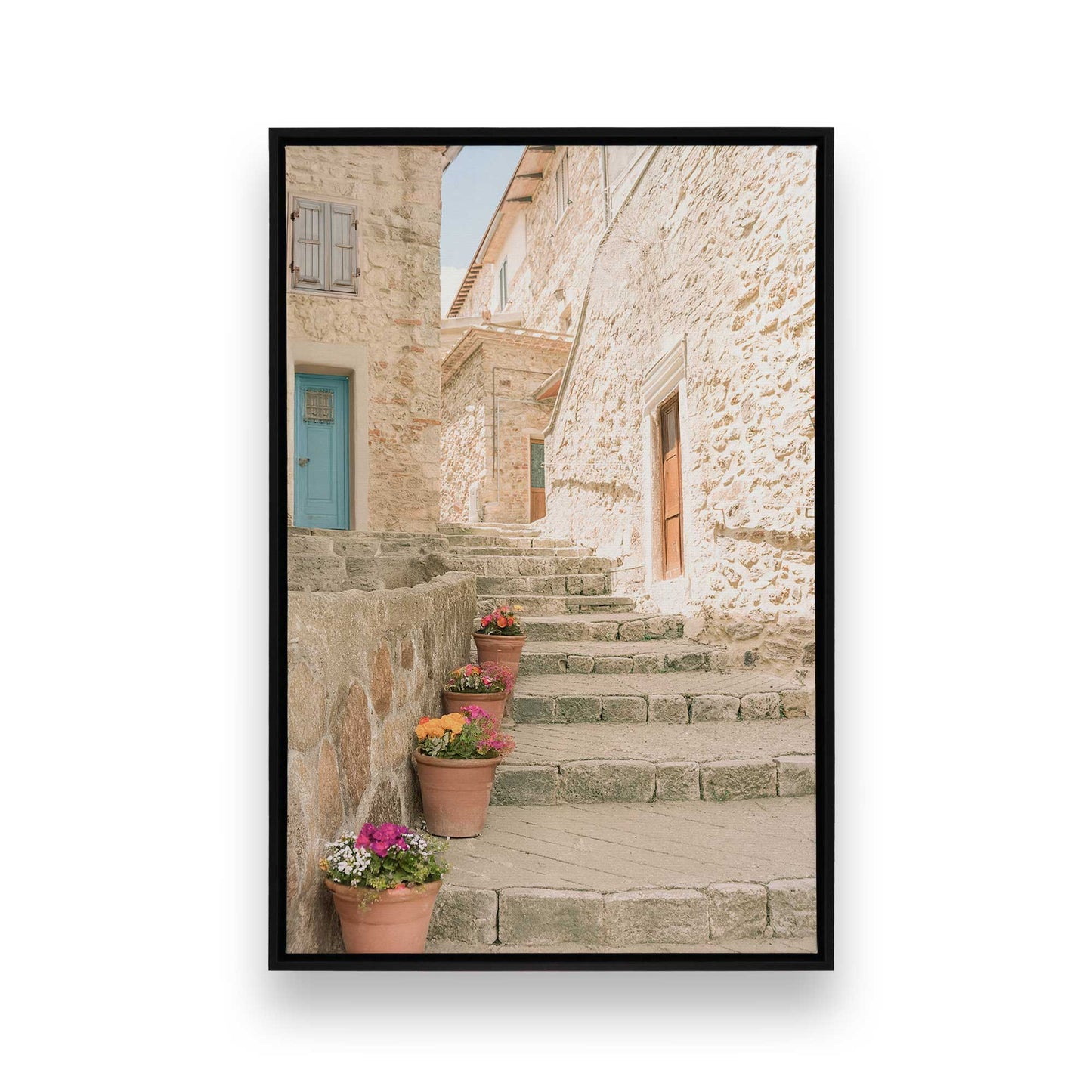 [Color:Satin Black], Picture of art in a Satin Black frame
