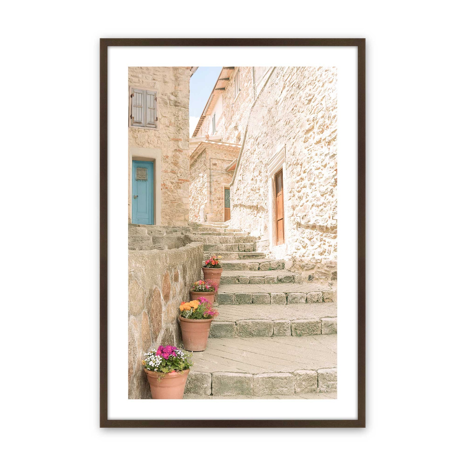 [Color:Belvinder Brown], Picture of art in a Belvinder Brown frame