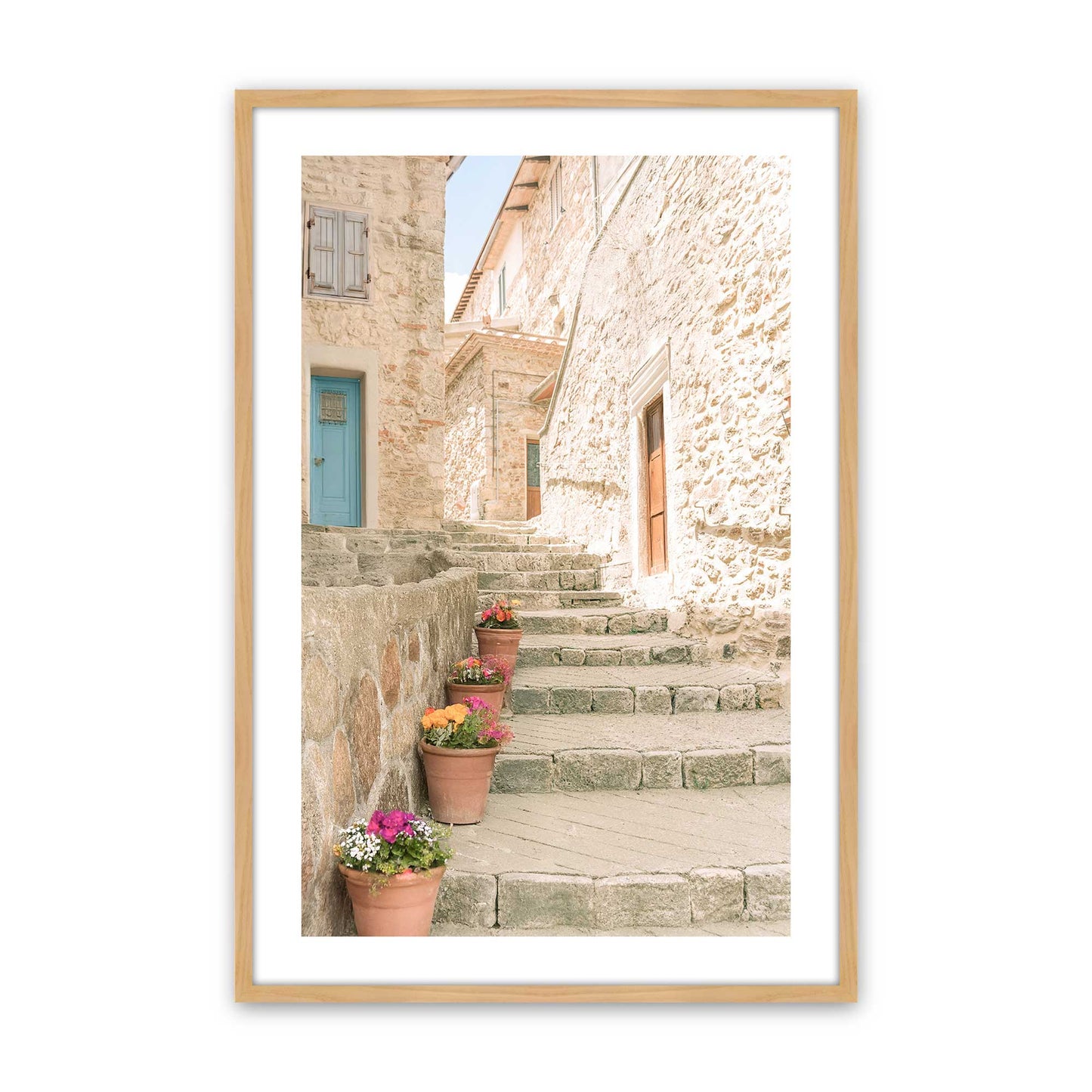 [Color:American Maple], Picture of art in a American Maple frame