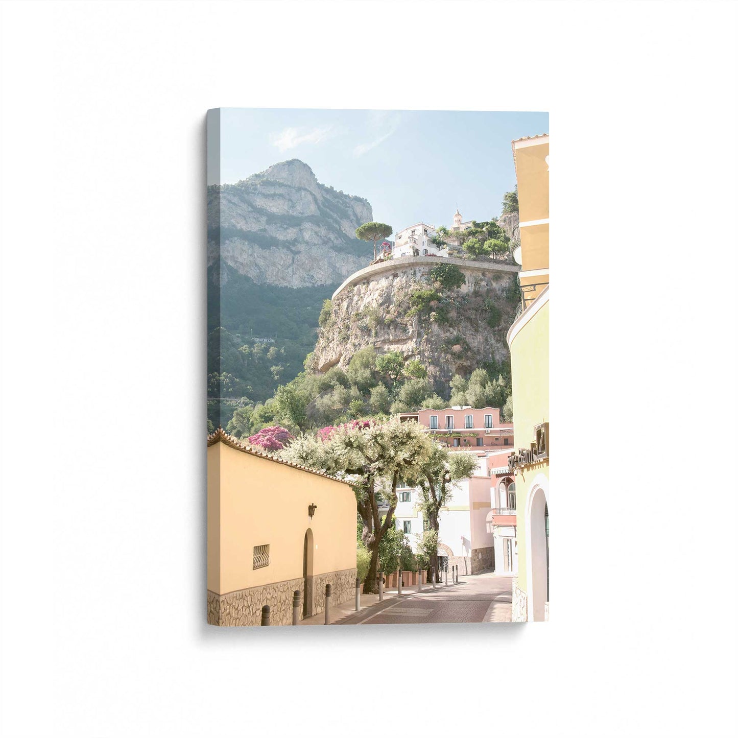 [Color:Stretched Canvas], Picture of art at an angle