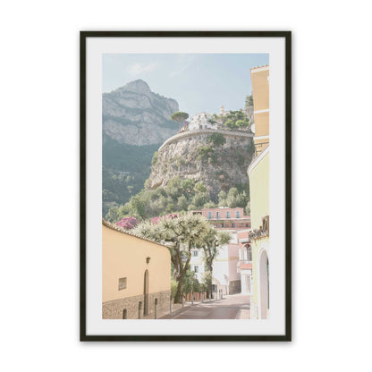 [Color:Satin Black], Picture of art in a Satin Black frame