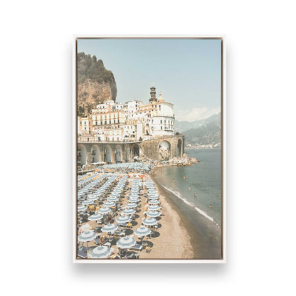 [Color:Opaque White], Picture of art in a White frame