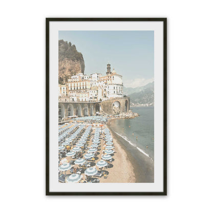 [Color:Satin Black], Picture of art in a Satin Black frame