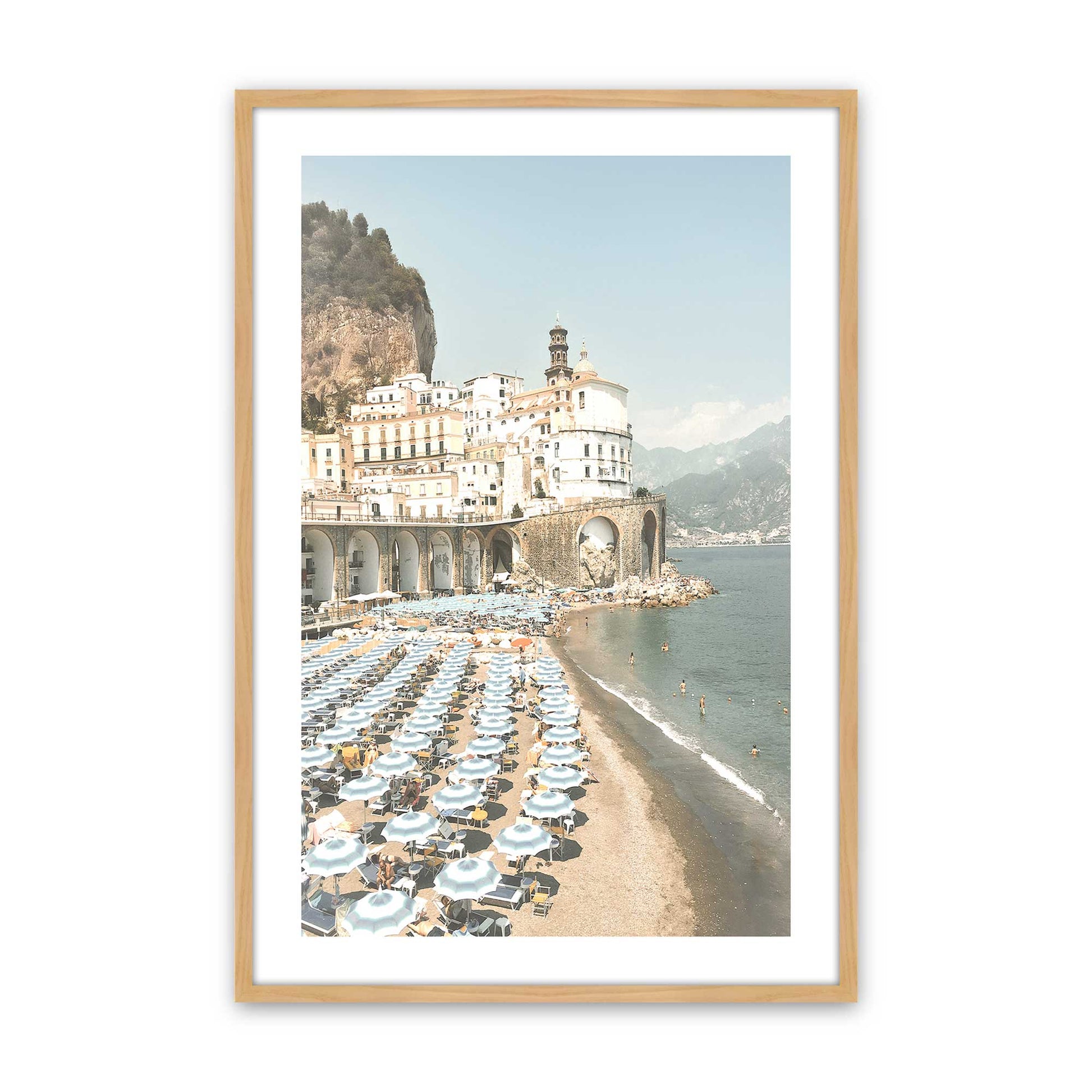 [Color:American Maple], Picture of art in a American Maple frame