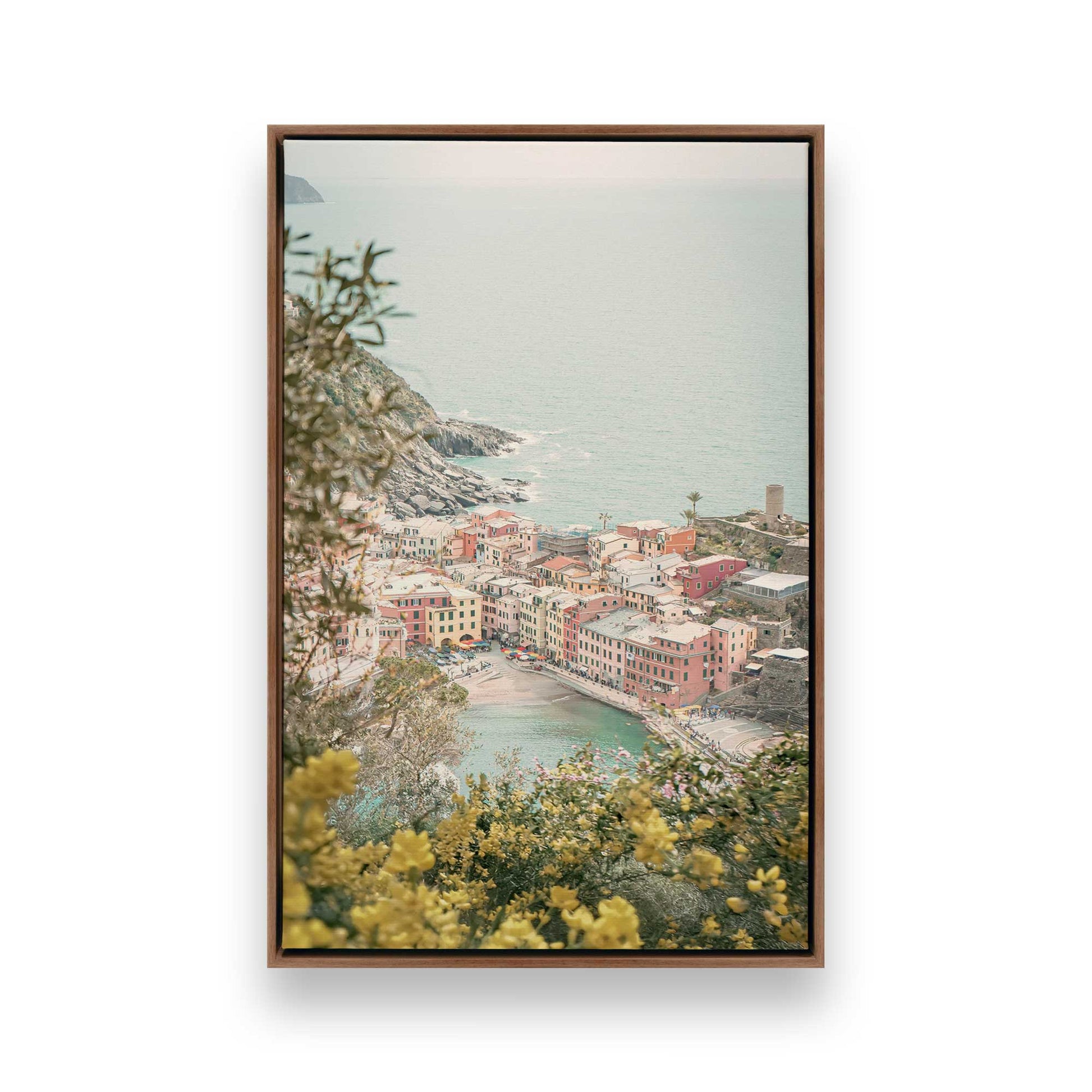 [Color:Walnut], Picture of art in a Walnut frame