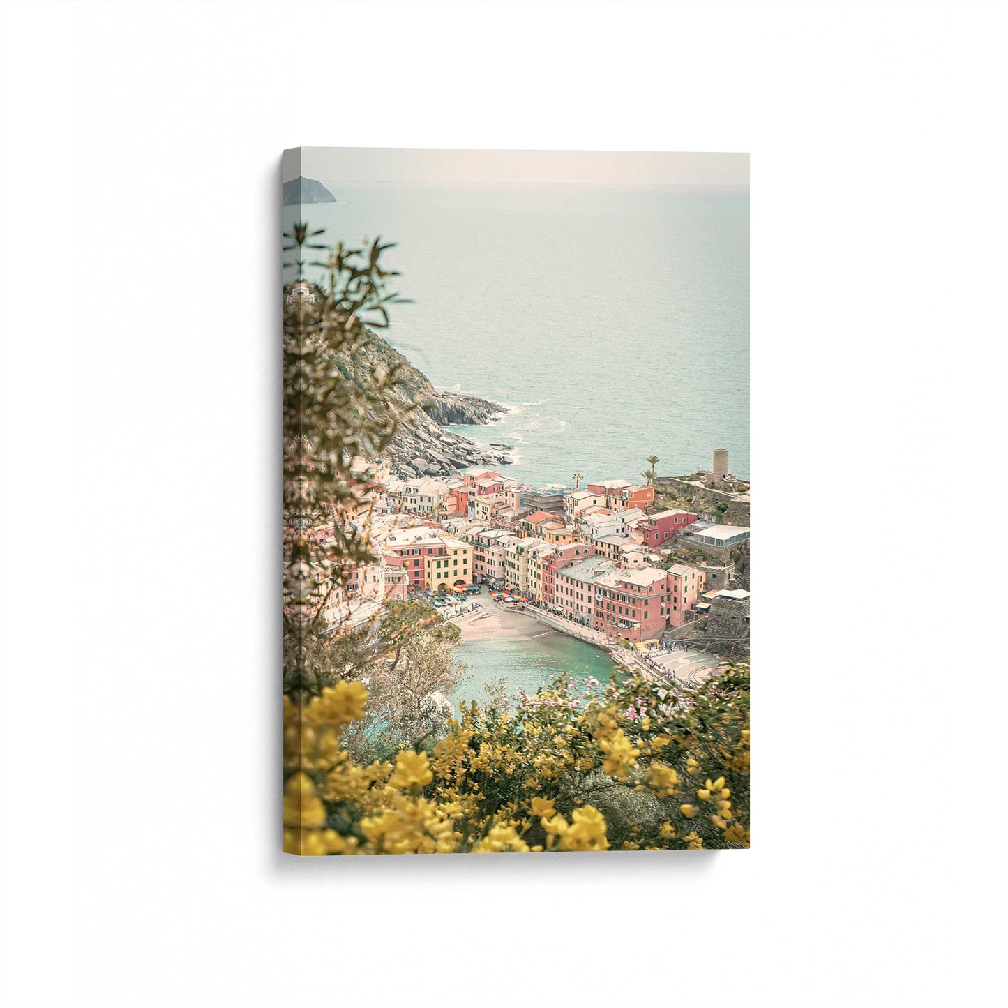 [Color:Stretched Canvas], Picture of art at an angle