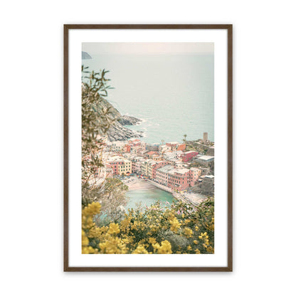 [Color:Walnut], Picture of art in a Walnut frame
