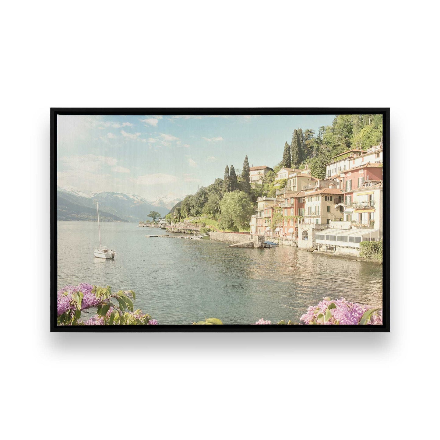 [Color:Satin Black], Picture of art in a Satin Black frame