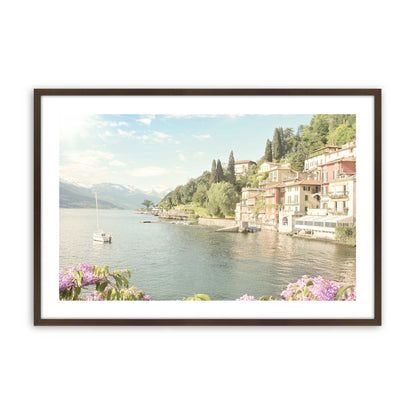 [Color:Brown], Picture of art in a Brown frame