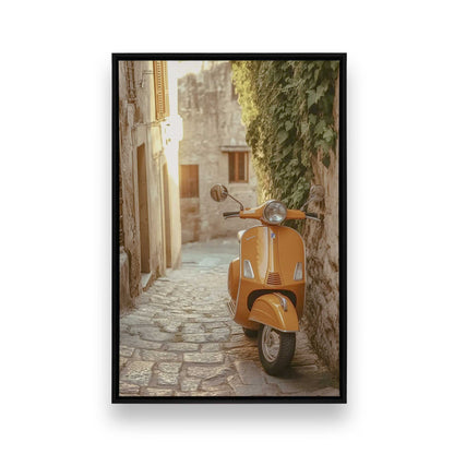 [Color:Satin Black], Picture of art in a Satin Black frame