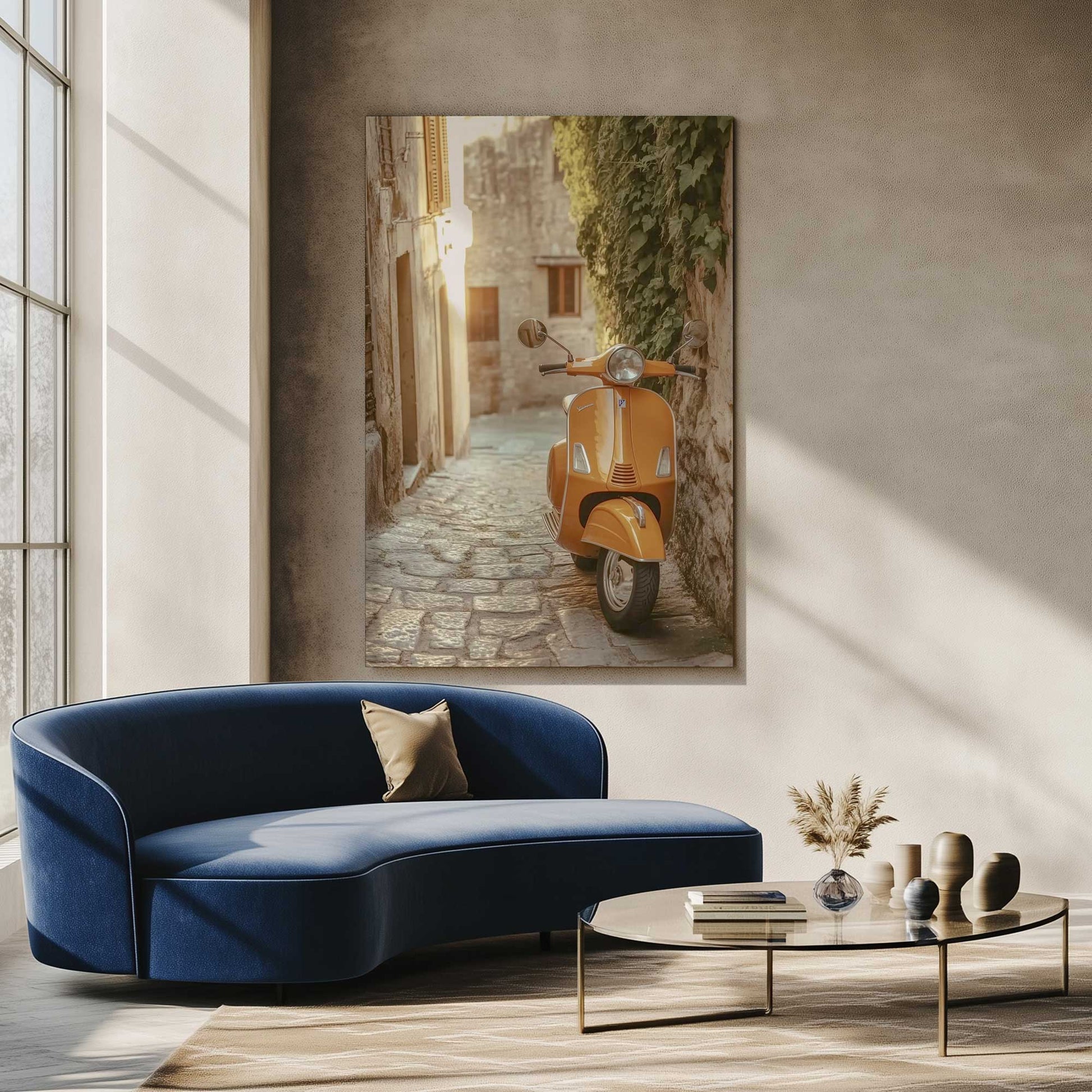 Picture of art in a room