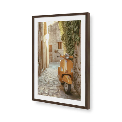 [Color:Belvinder Brown], Picture of art in a Belvinder Brown frame of the corner