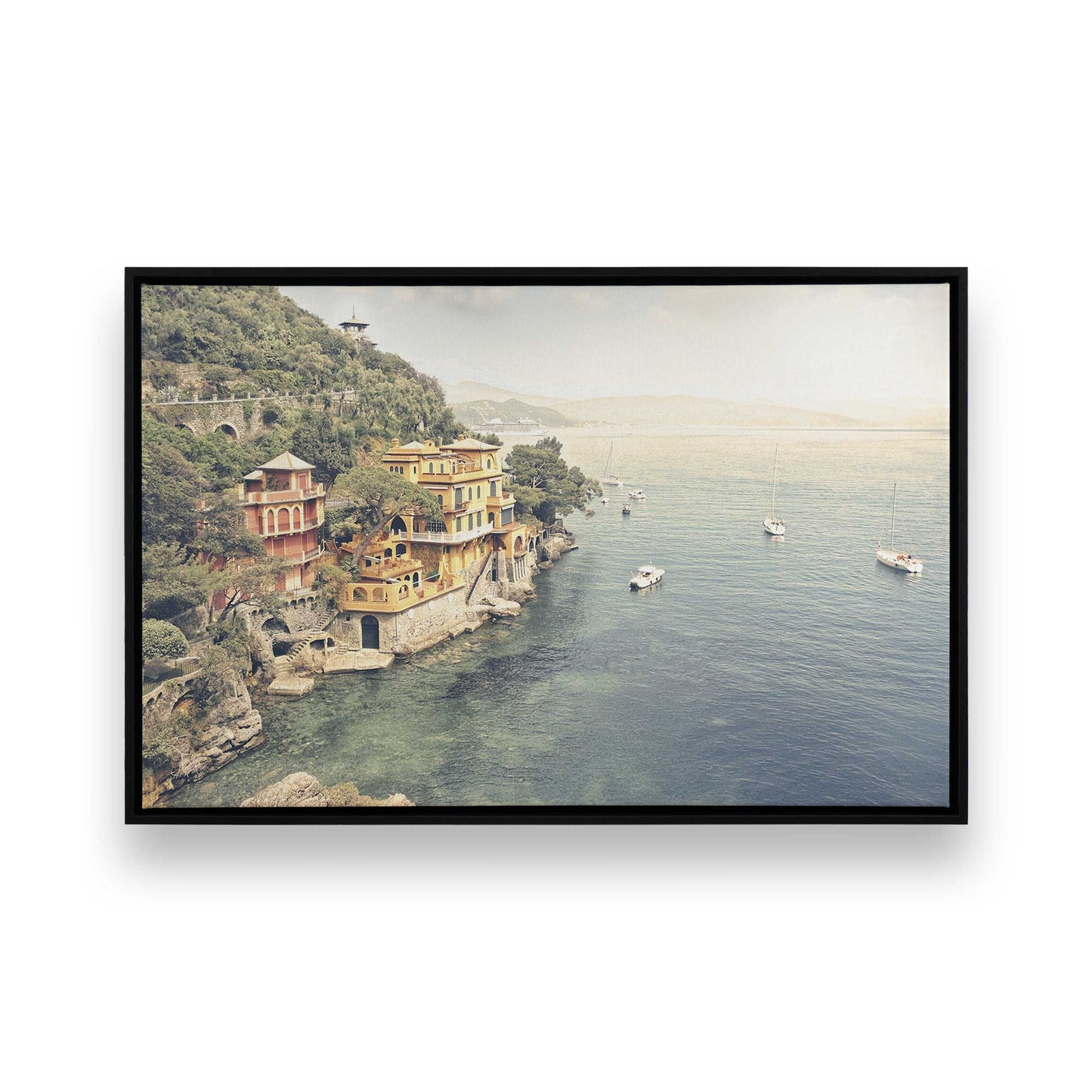 [Color:Satin Black], Picture of art in a Satin Black frame