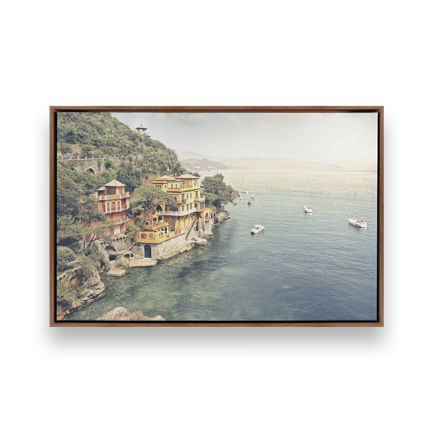 [Color:Walnut], Picture of art in a Walnut frame