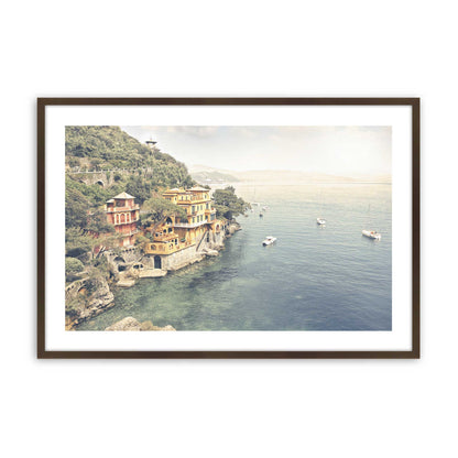 [Color:Brown], Picture of art in a Brown frame