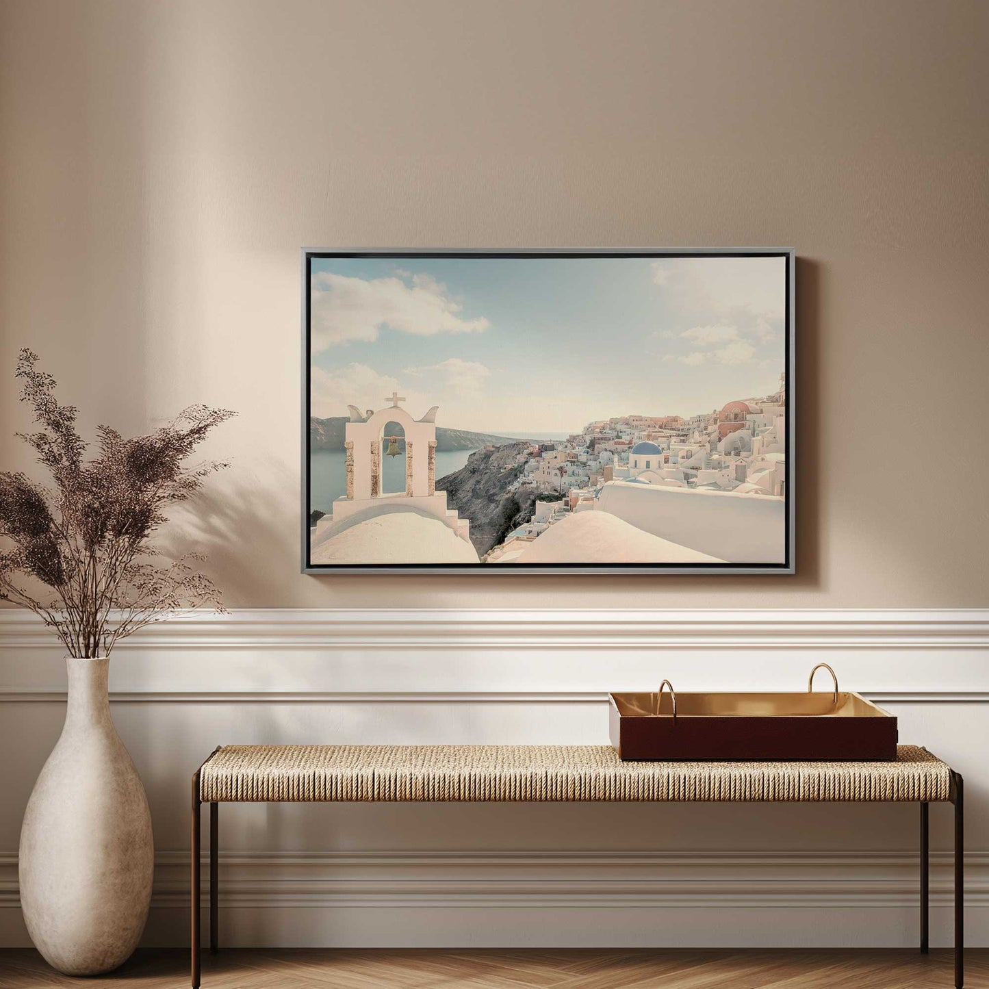 Picture of art in a room