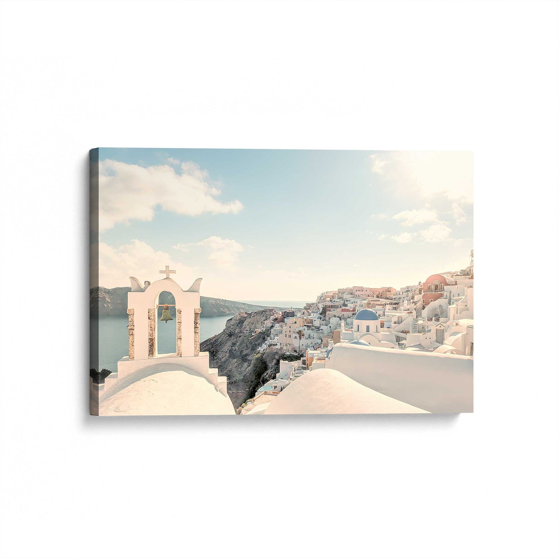 [Color:Stretched Canvas], Picture of art at an angle