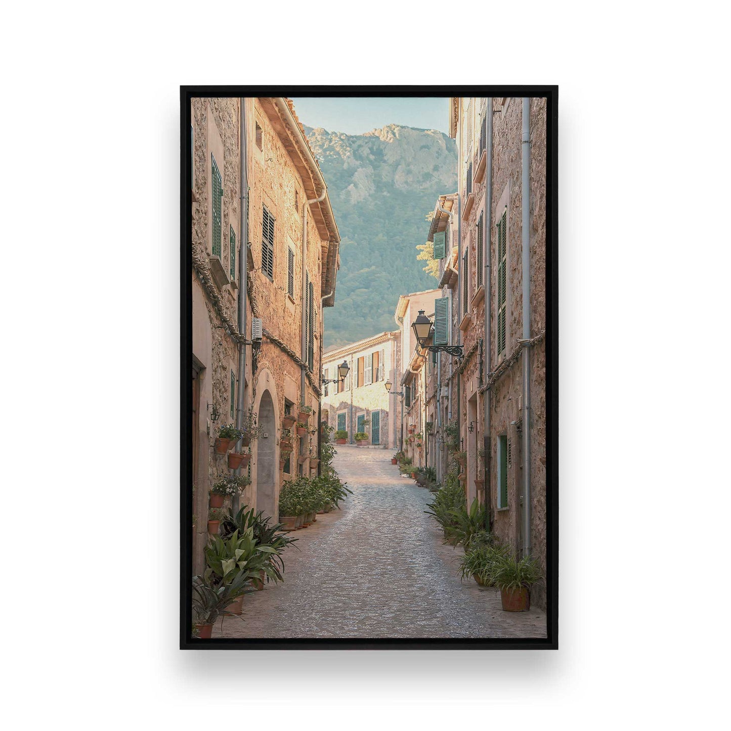 [Color:Satin Black], Picture of art in a Satin Black frame