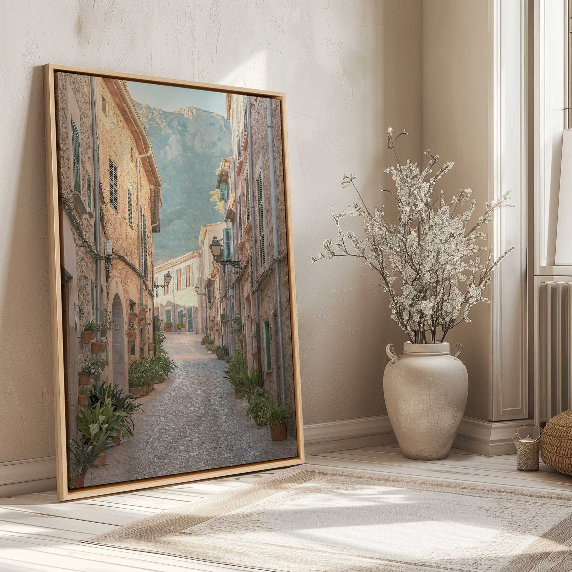 Picture of art in a room