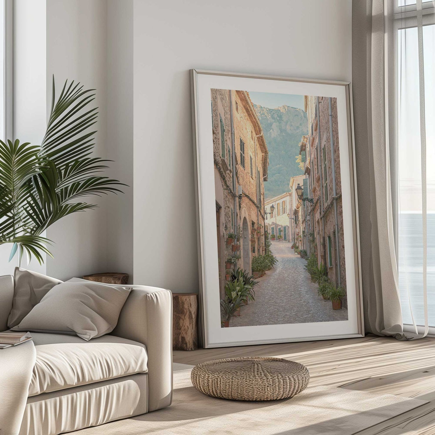 Picture of art in a room