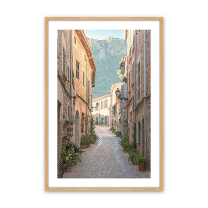 [Color:American Maple], Picture of art in a American Maple frame