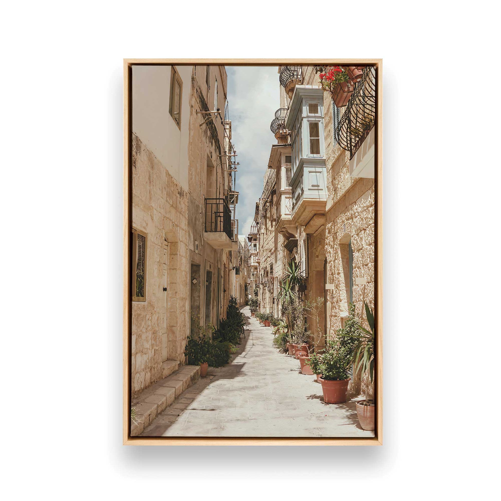 [Color:American Maple], Picture of art in a American Maple frame
