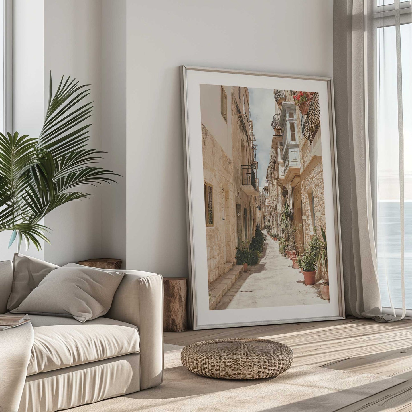 Picture of art in a room