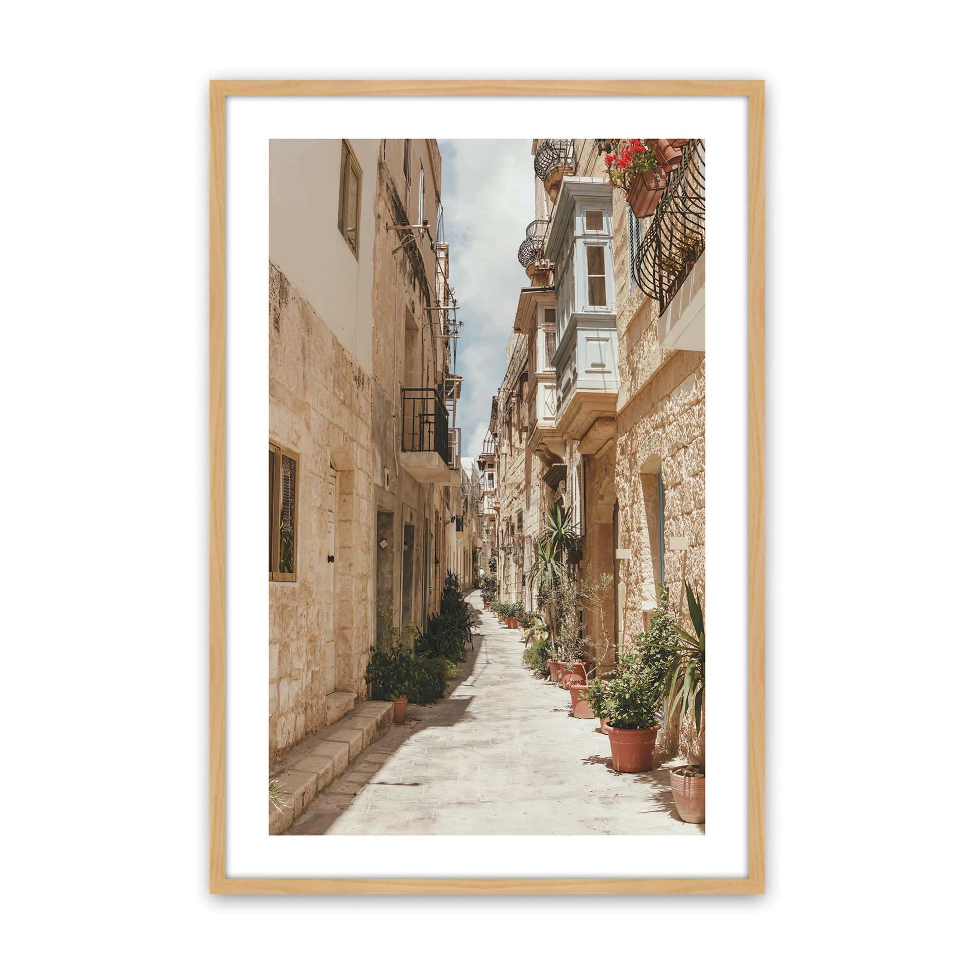 [Color:American Maple], Picture of art in a American Maple frame