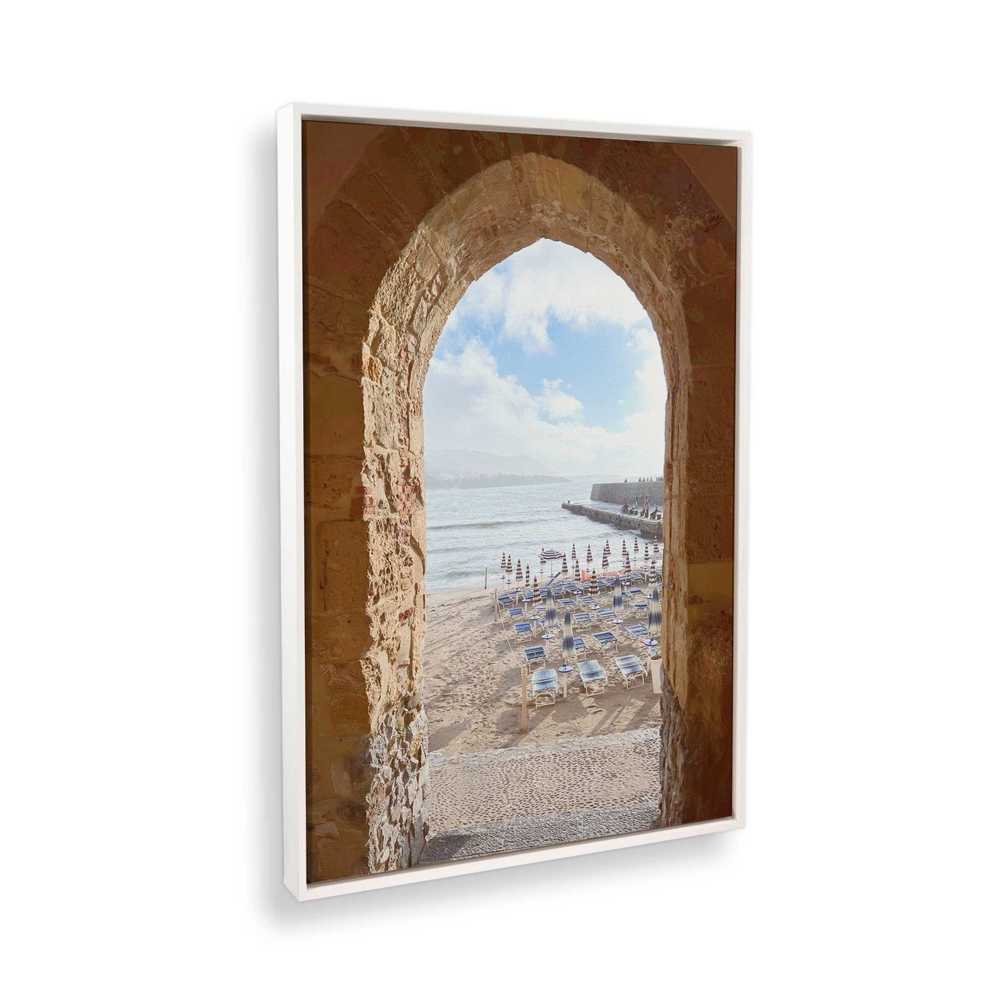 [Color:Opaque White], Picture of the corner of the art