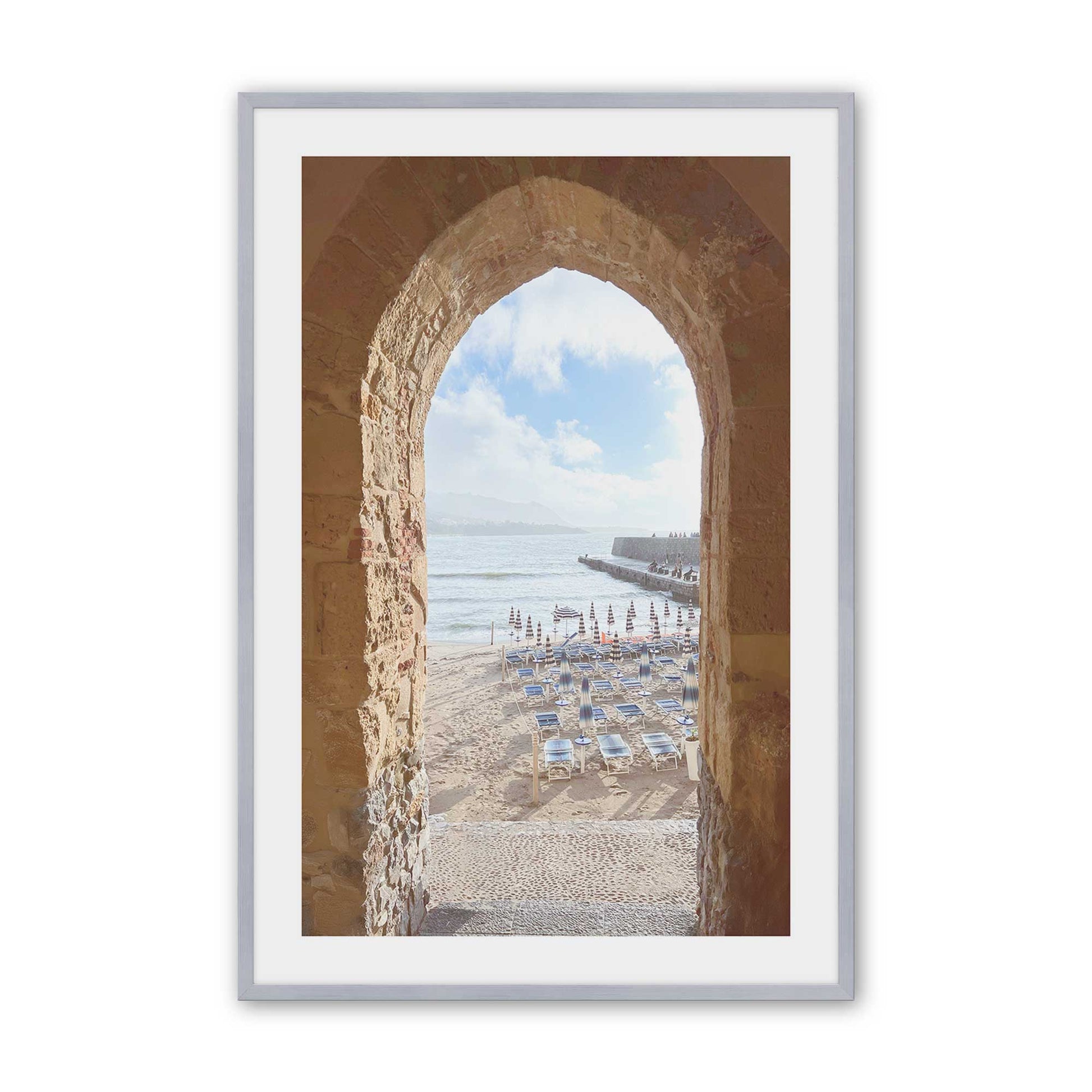 [Color:Polished Chrome], Picture of art in a Polished Chrome frame