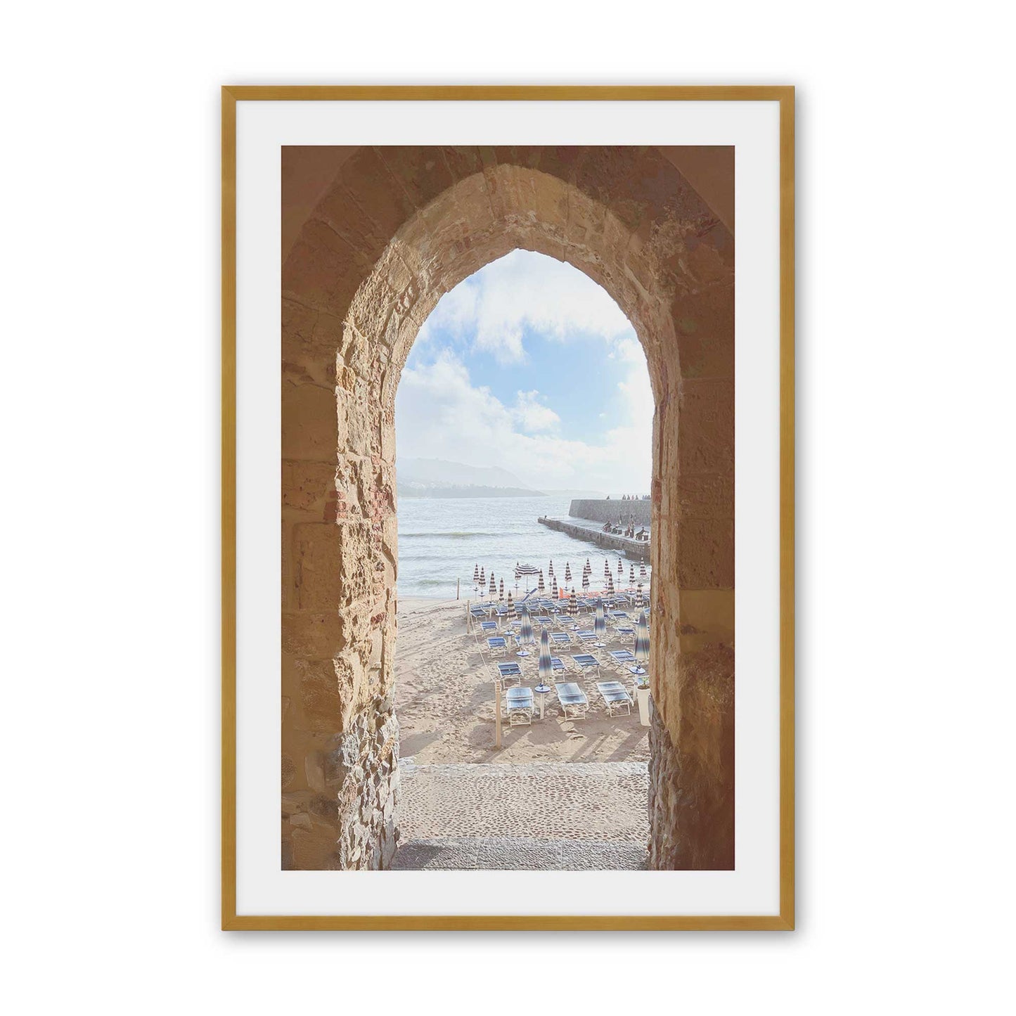 [Color:Polished Gold], Picture of art in a Polished Gold frame