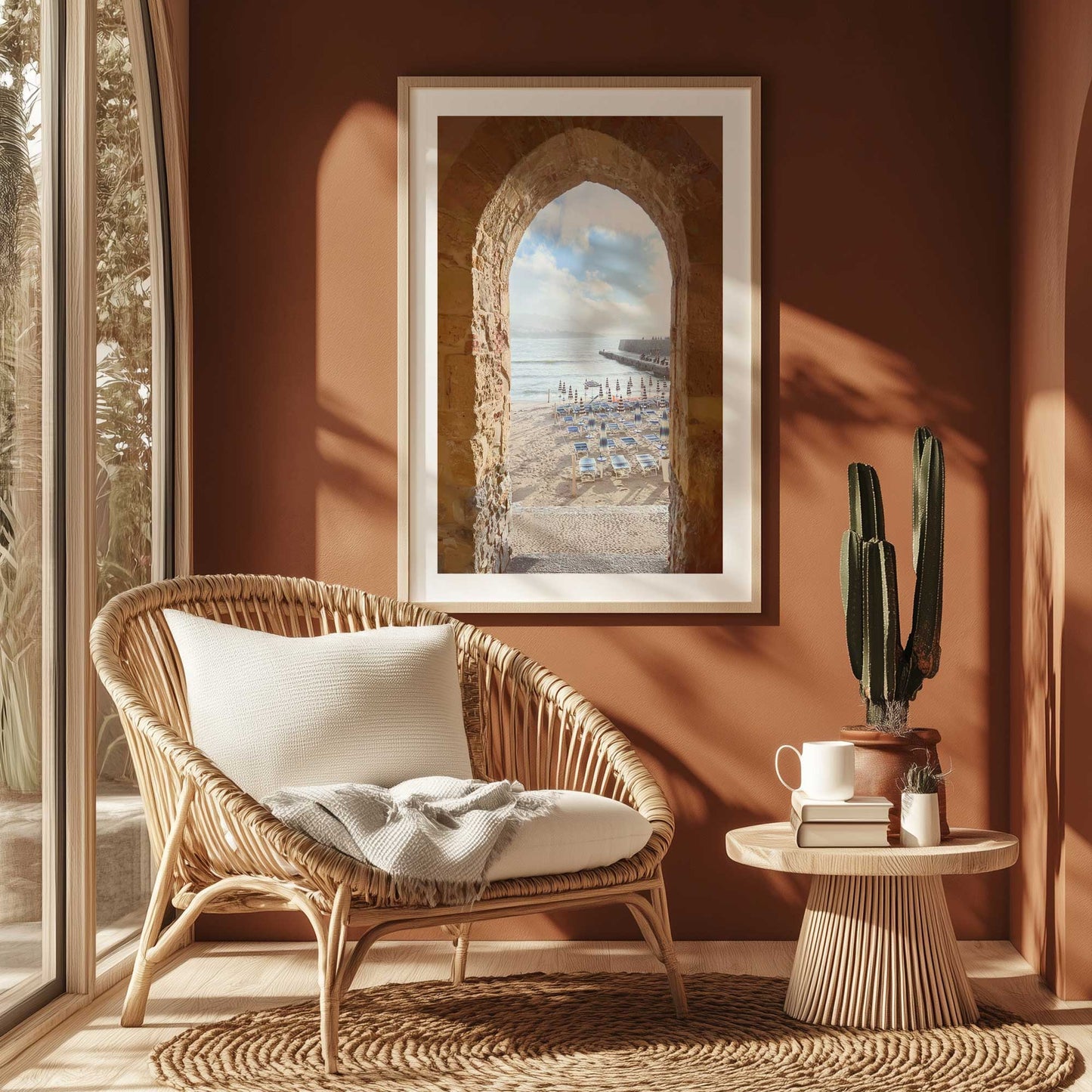 Picture of art in a room