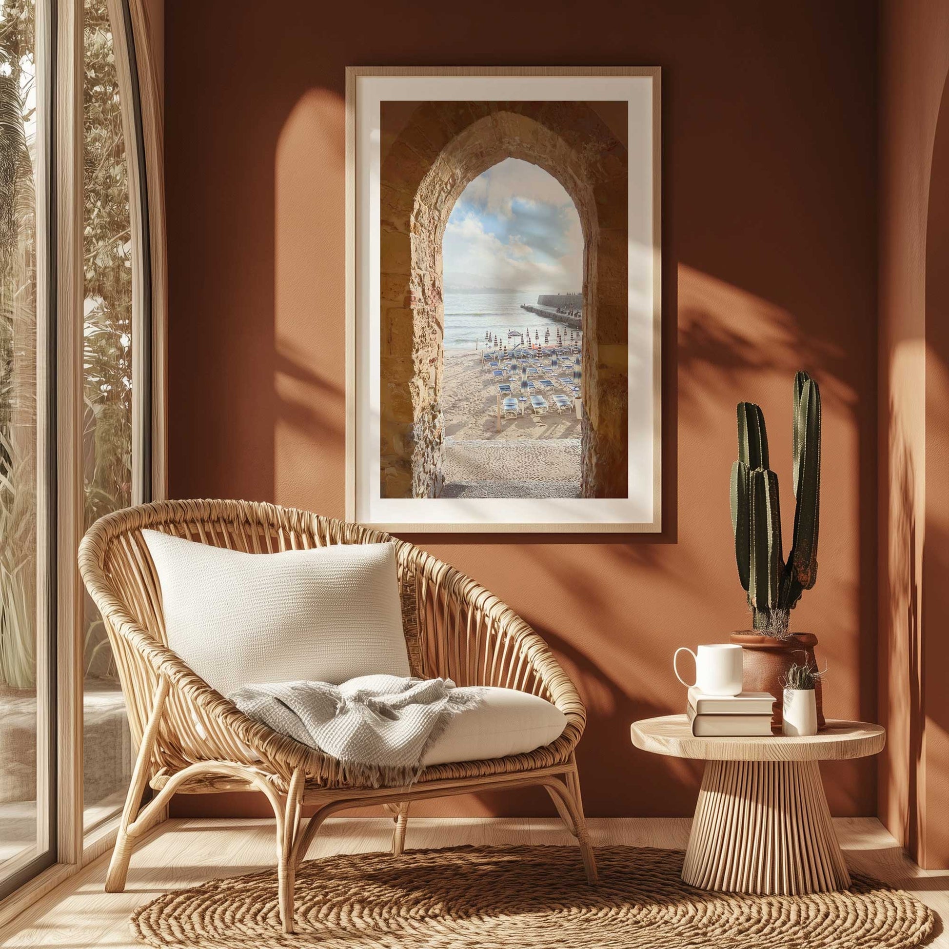 Picture of art in a room