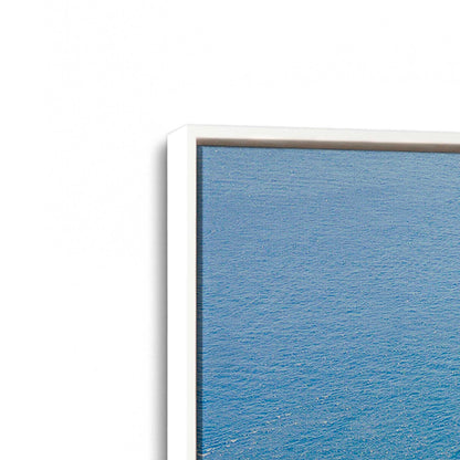 [Color:Opaque White], Picture of art in a White frame at an angle